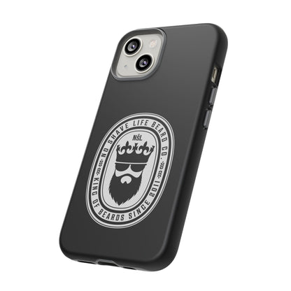 King of Beards Hard Phone Case