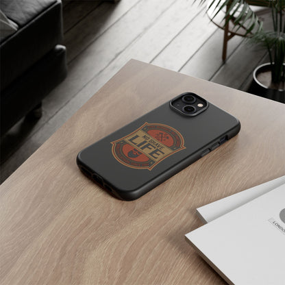 Live Bearded Hard Phone Case