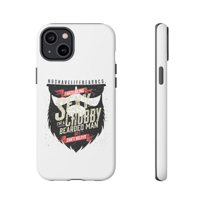 Chubby Bearded & Sexy Man Hard Phone Case