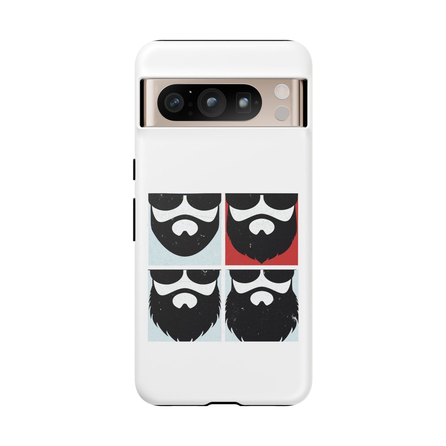 Let it Beard Hard Phone Case