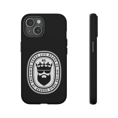 King of Beards Hard Phone Case