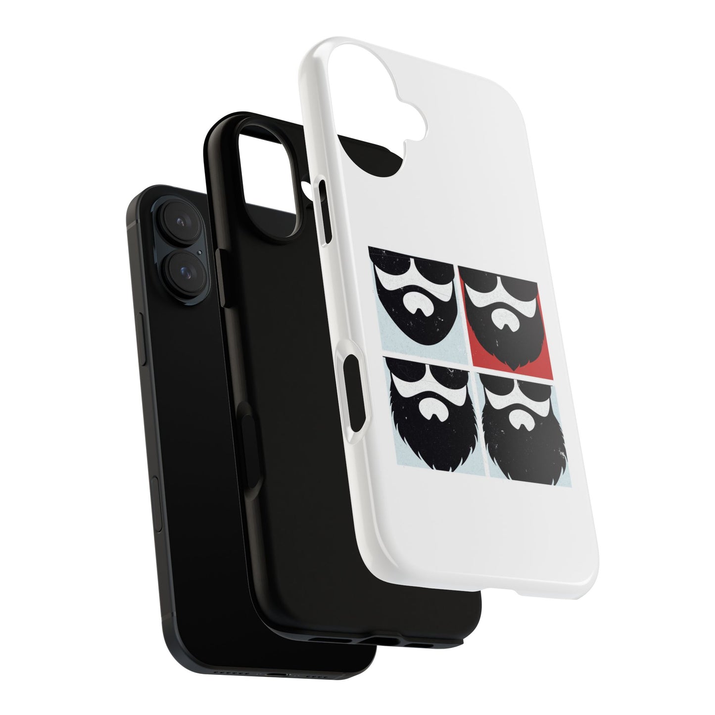Let it Beard Hard Phone Case