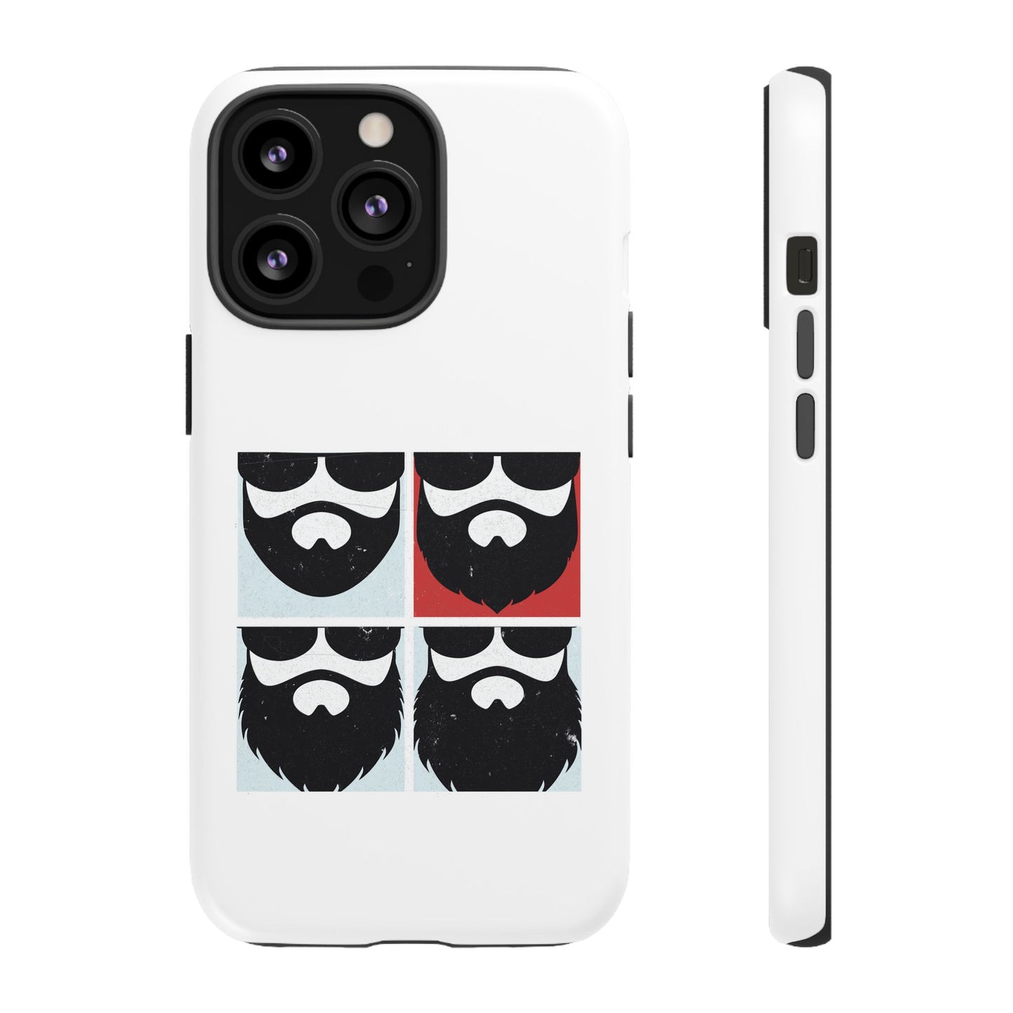 Let it Beard Hard Phone Case