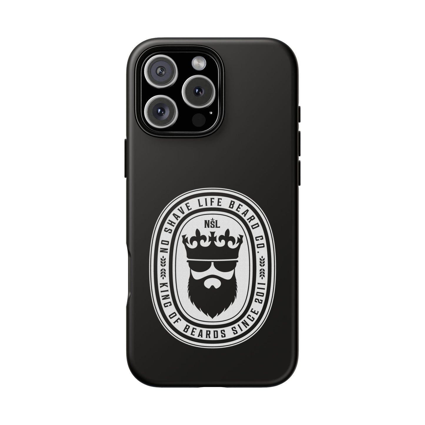 King of Beards Hard Phone Case