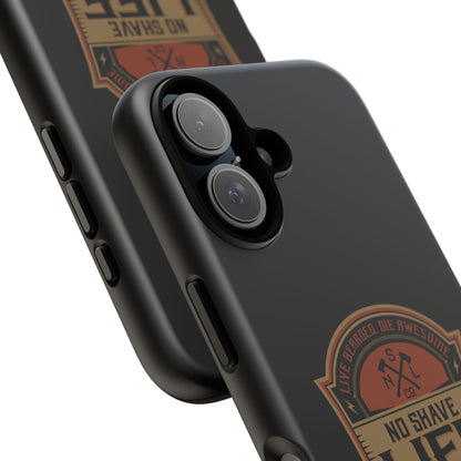 Live Bearded Hard Phone Case