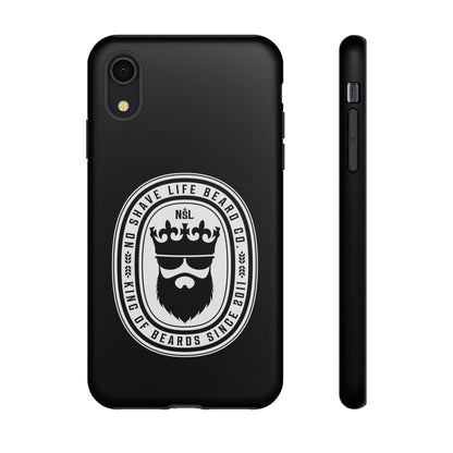King of Beards Hard Phone Case