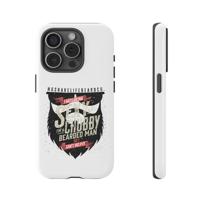Chubby Bearded & Sexy Man Hard Phone Case