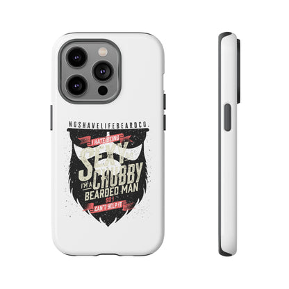 Chubby Bearded & Sexy Man Hard Phone Case