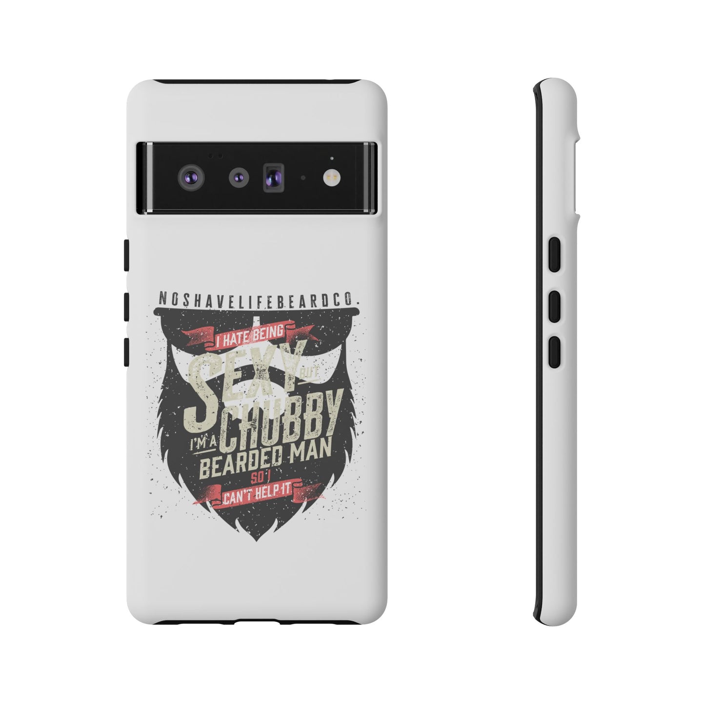 Chubby Bearded & Sexy Man Hard Phone Case