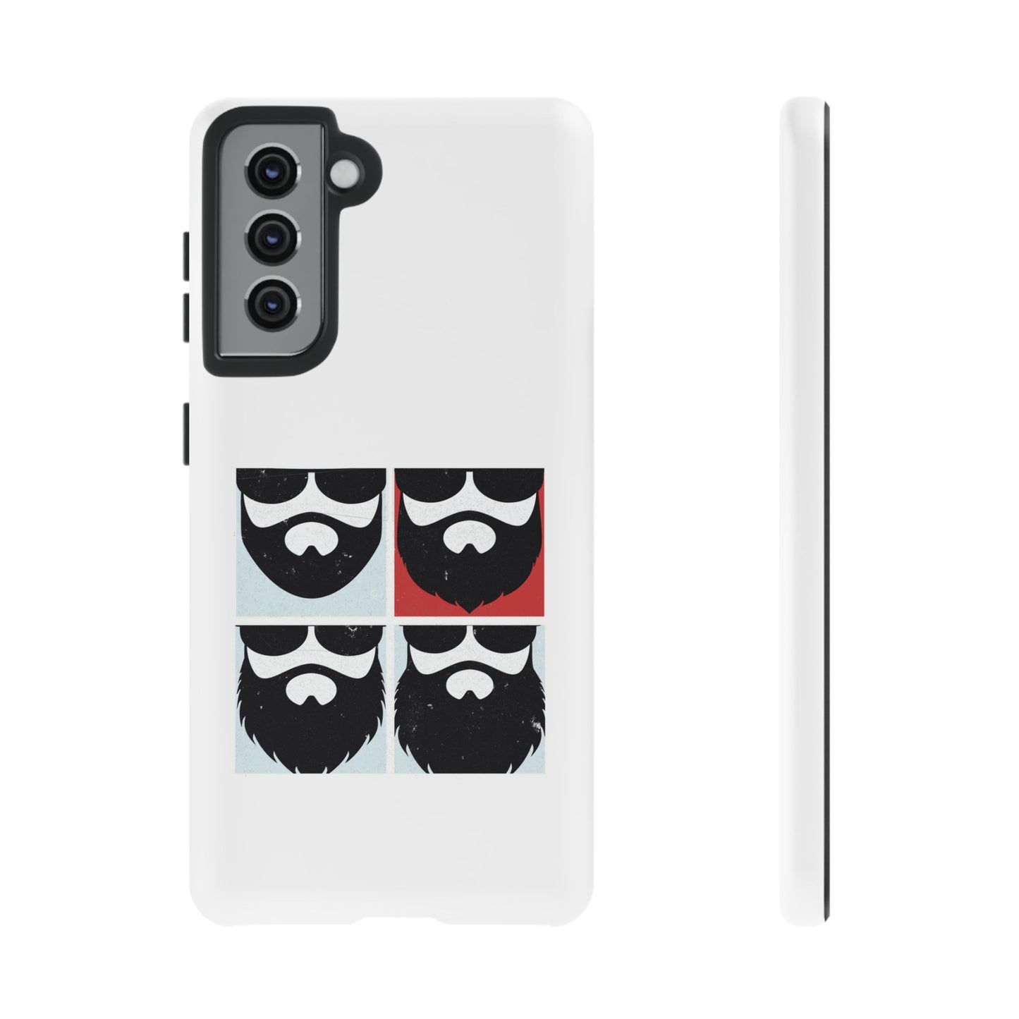 Let it Beard Hard Phone Case