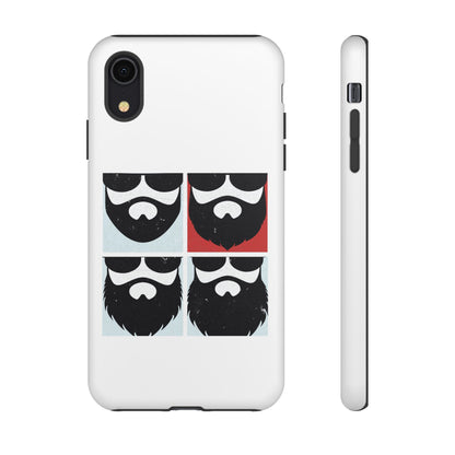 Let it Beard Hard Phone Case