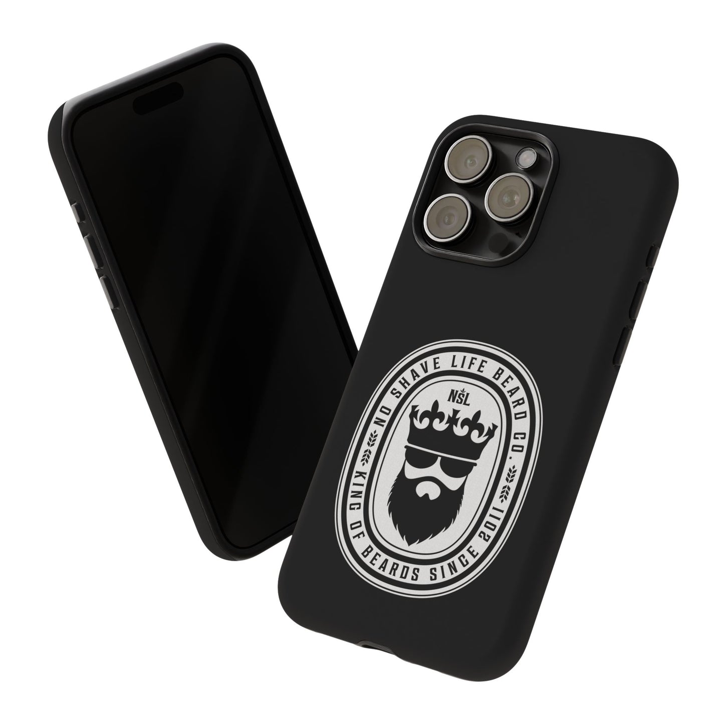 King of Beards Hard Phone Case