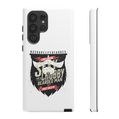 Chubby Bearded & Sexy Man Hard Phone Case