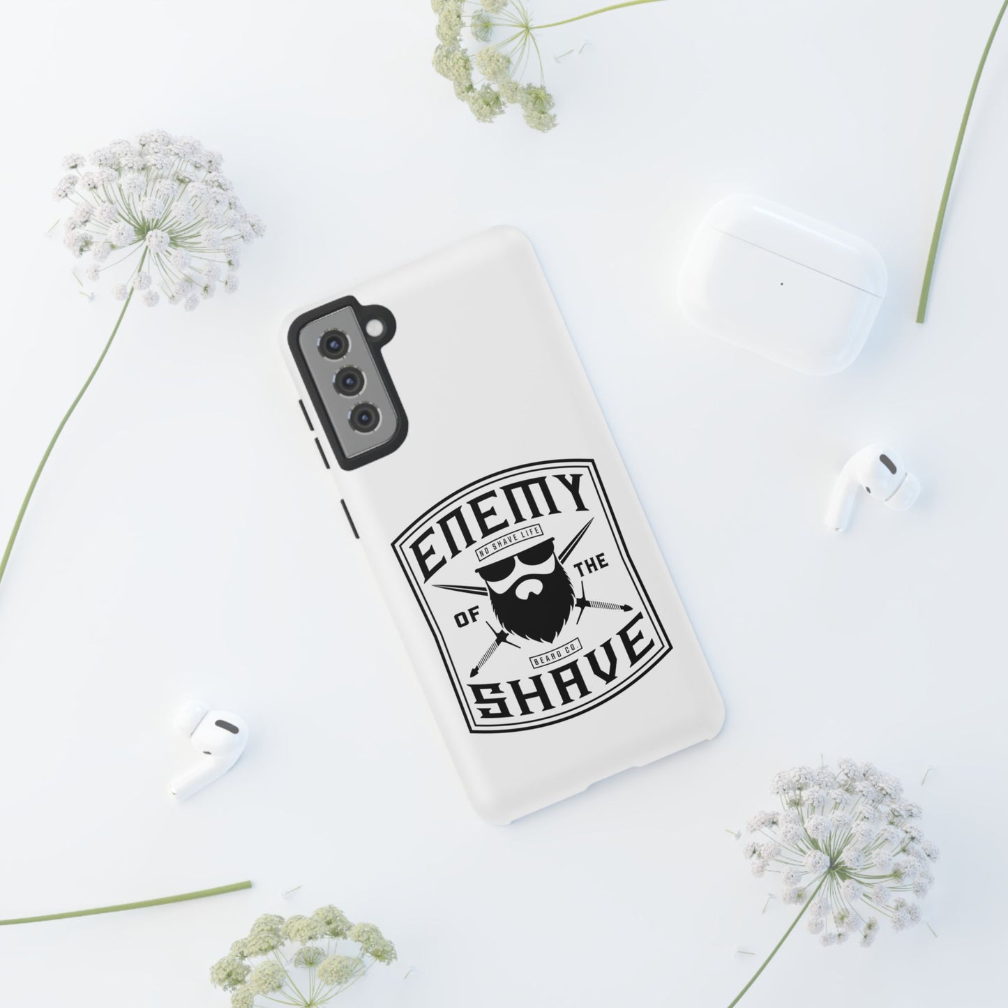 Enemy of the Shave Hard Phone Case