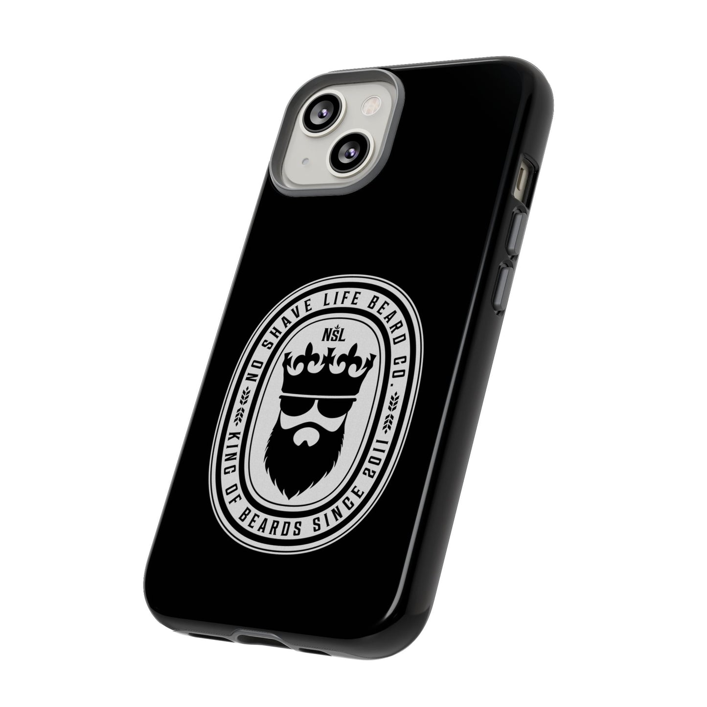 King of Beards Hard Phone Case