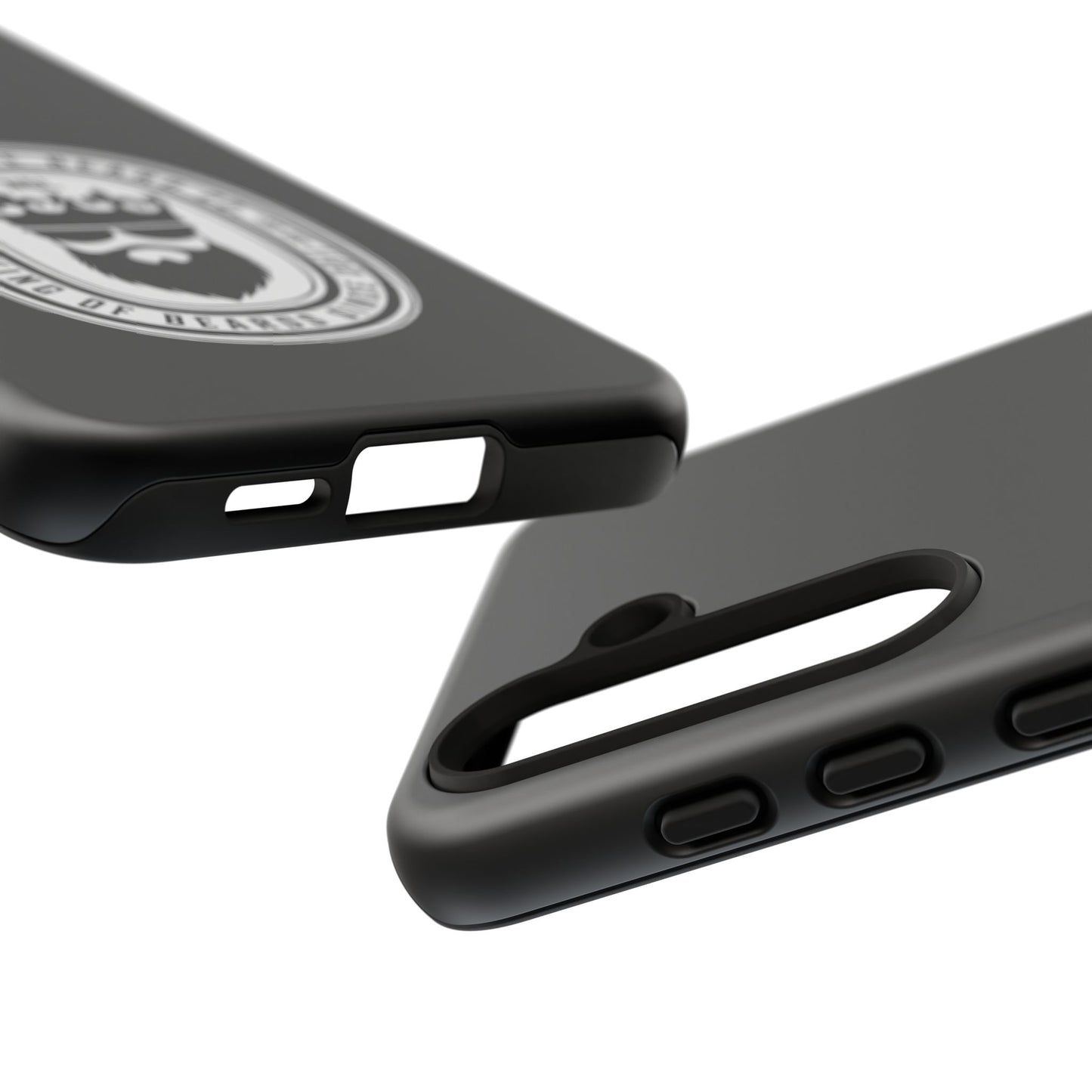 King of Beards Hard Phone Case