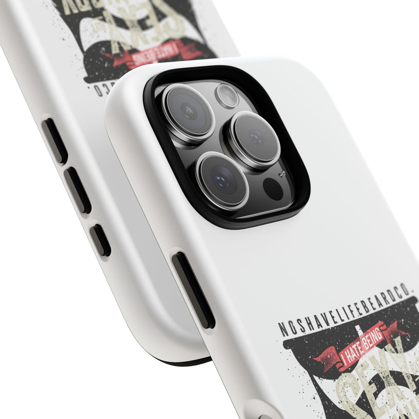 Chubby Bearded & Sexy Man Hard Phone Case