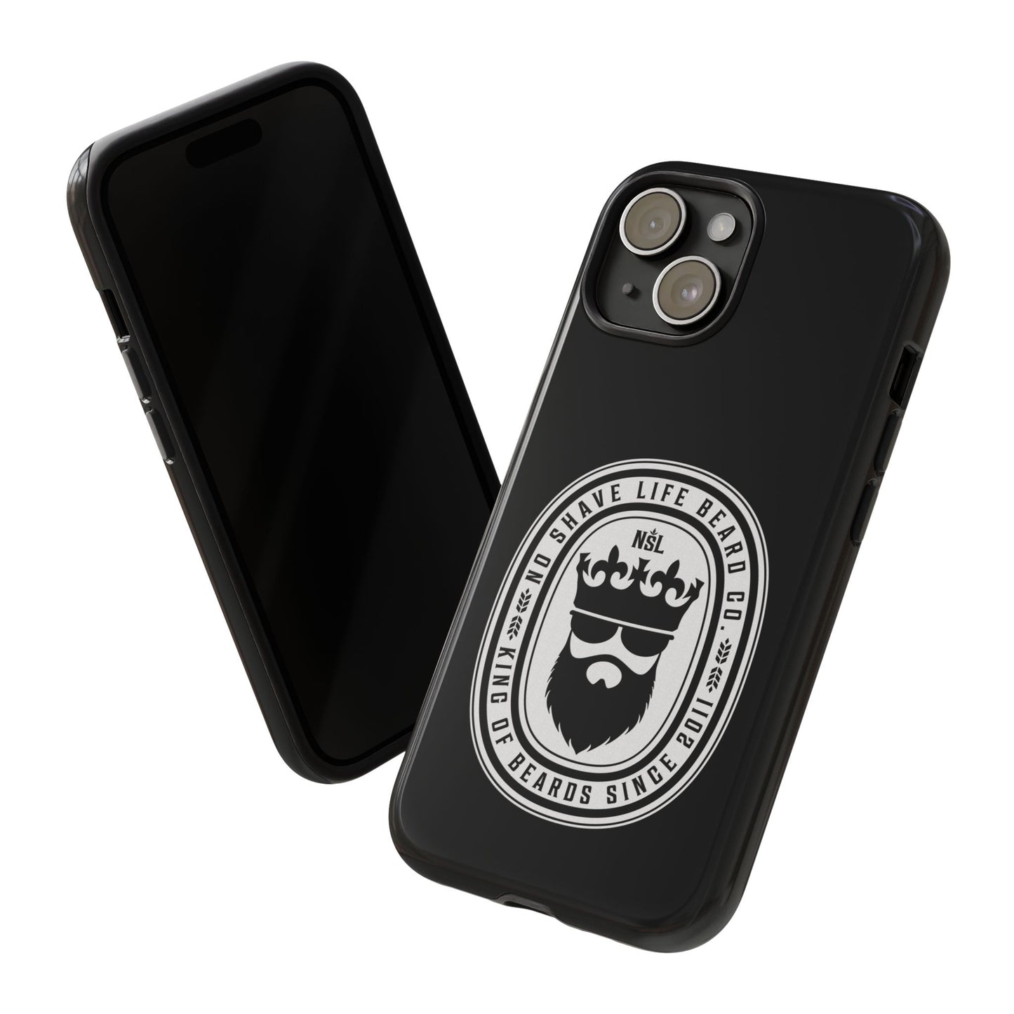 King of Beards Hard Phone Case