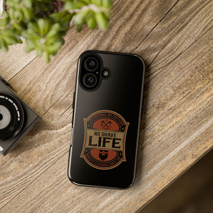 Live Bearded Hard Phone Case