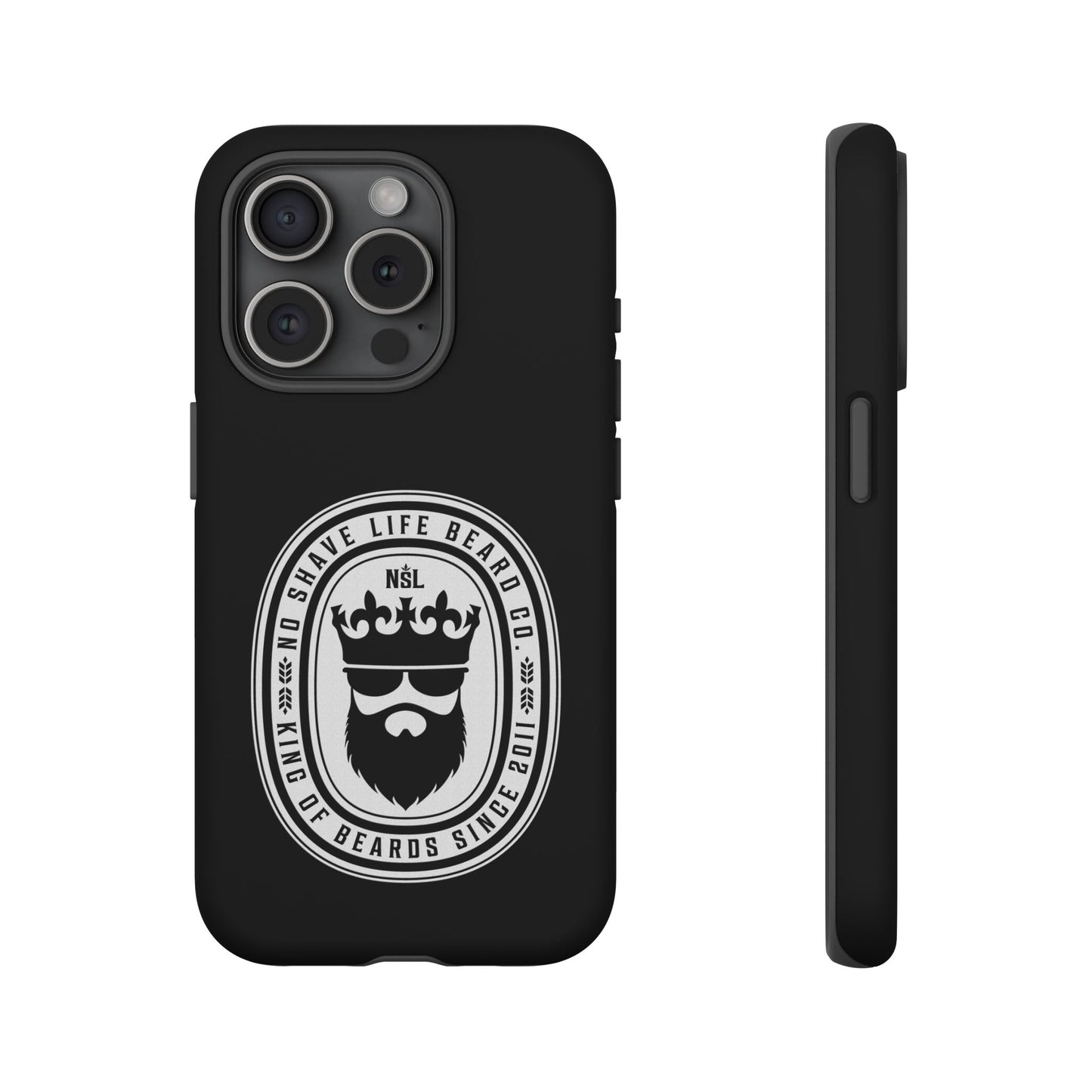 King of Beards Hard Phone Case