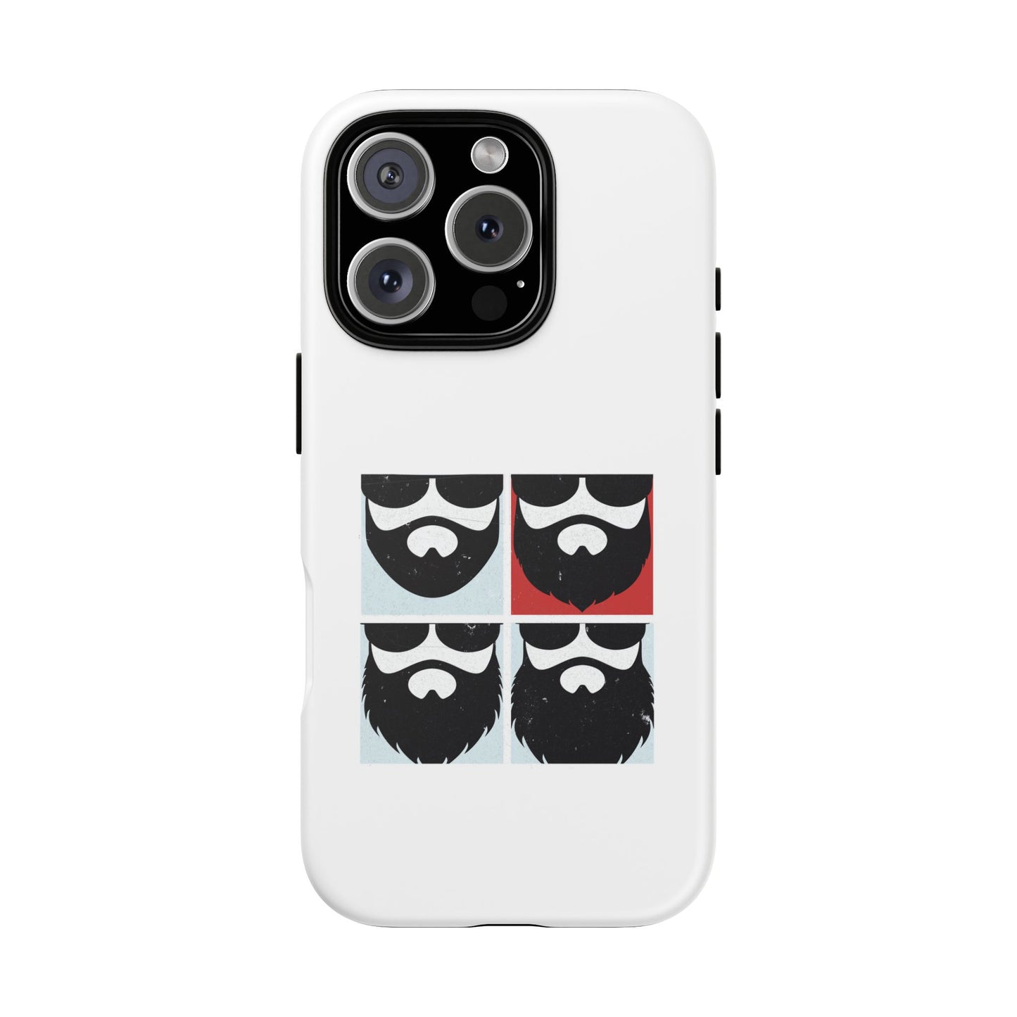 Let it Beard Hard Phone Case