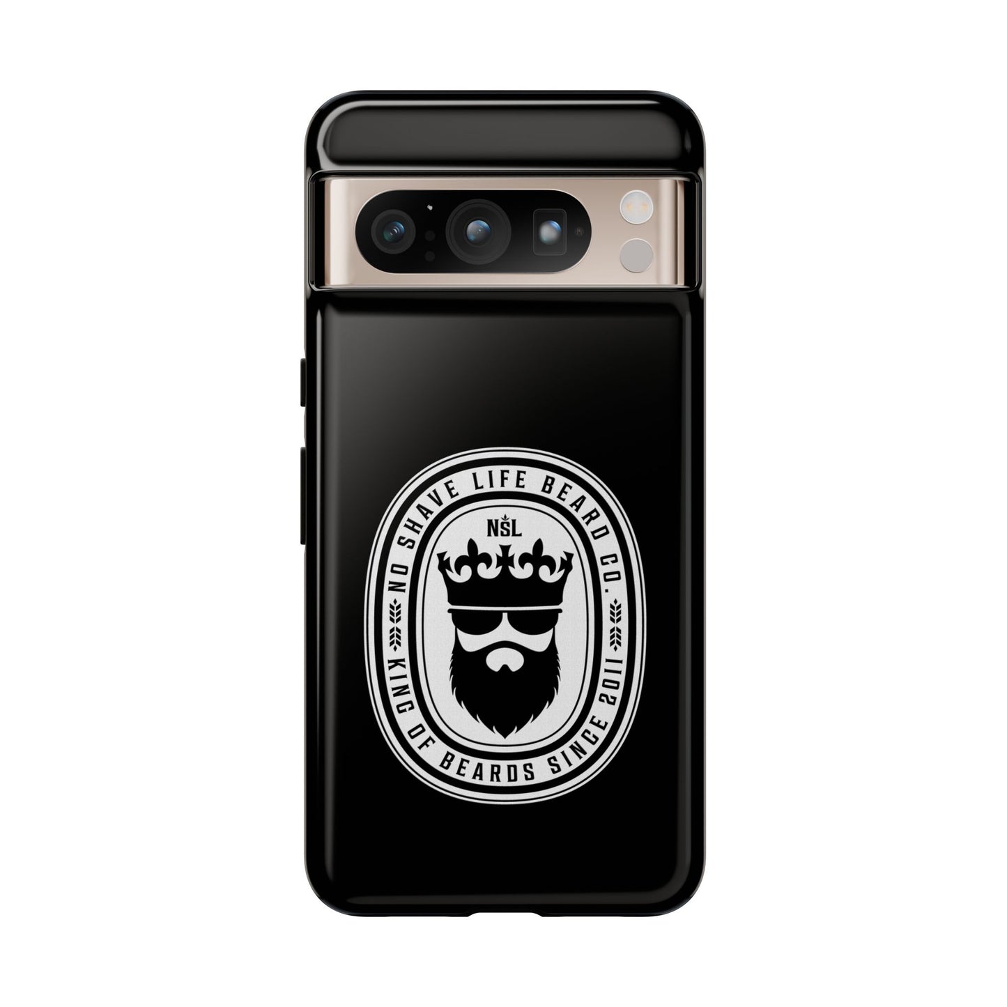 King of Beards Hard Phone Case