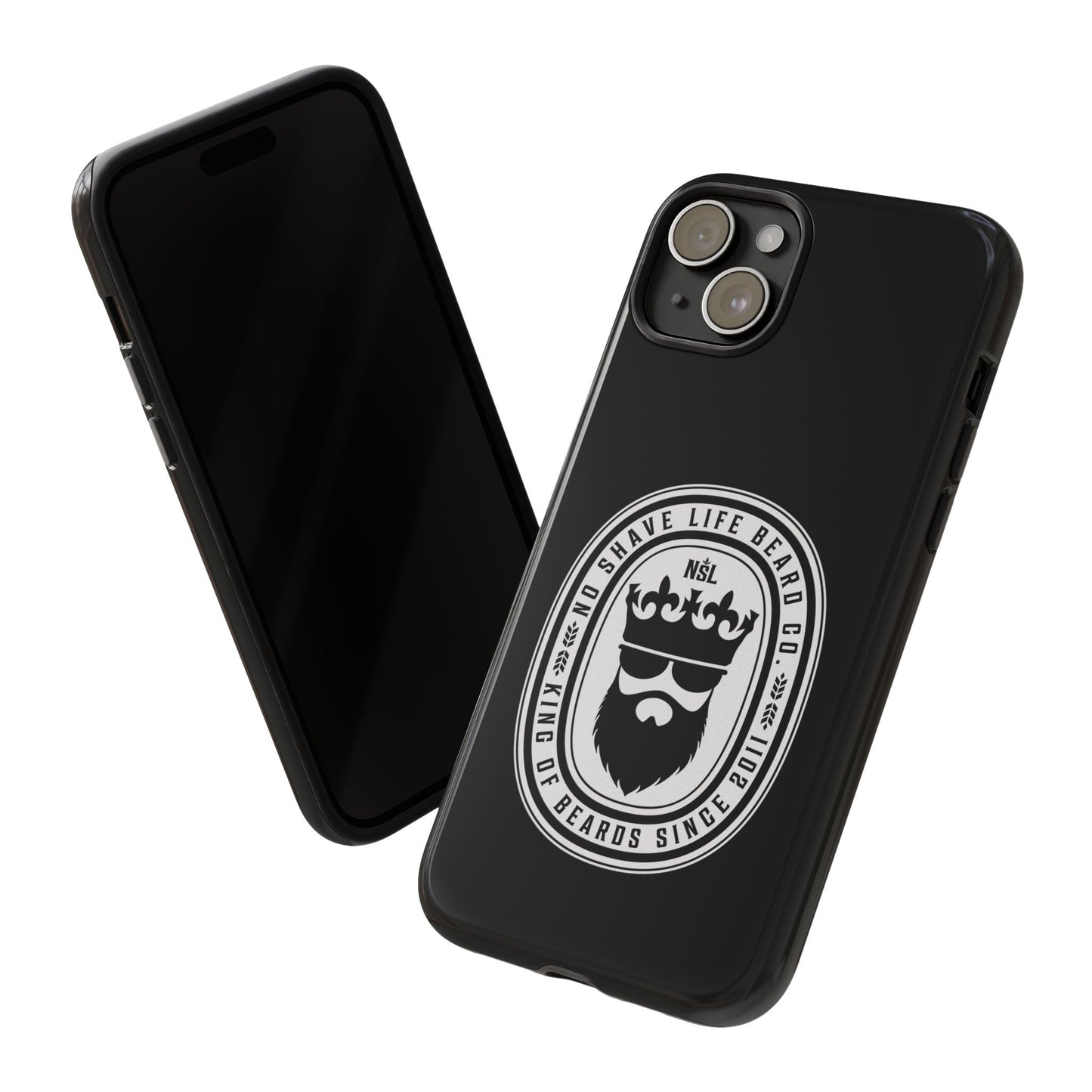 King of Beards Hard Phone Case