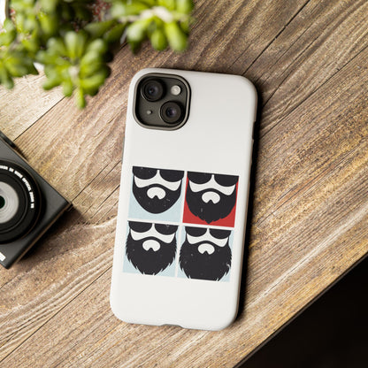Let it Beard Hard Phone Case