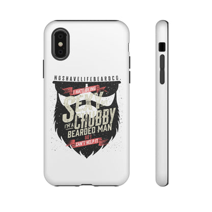 Chubby Bearded & Sexy Man Hard Phone Case