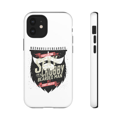 Chubby Bearded & Sexy Man Hard Phone Case