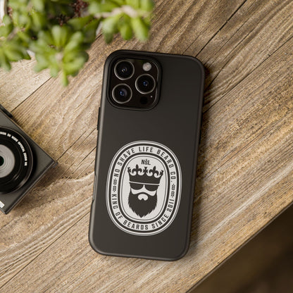 King of Beards Hard Phone Case