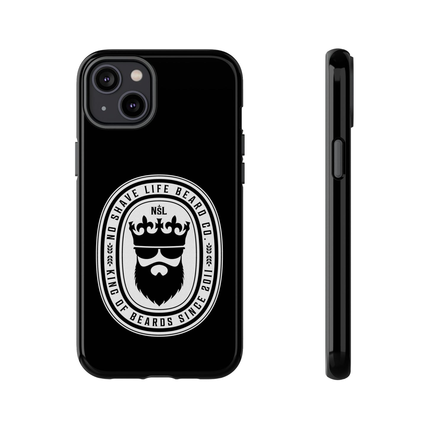 King of Beards Hard Phone Case