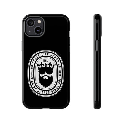 King of Beards Hard Phone Case