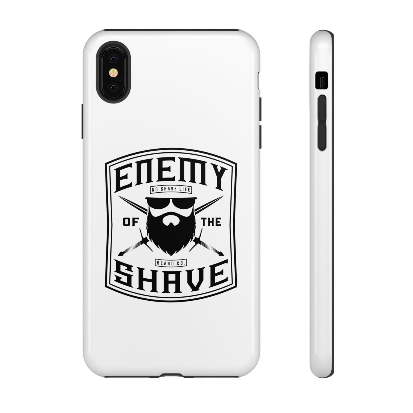 Enemy of the Shave Hard Phone Case