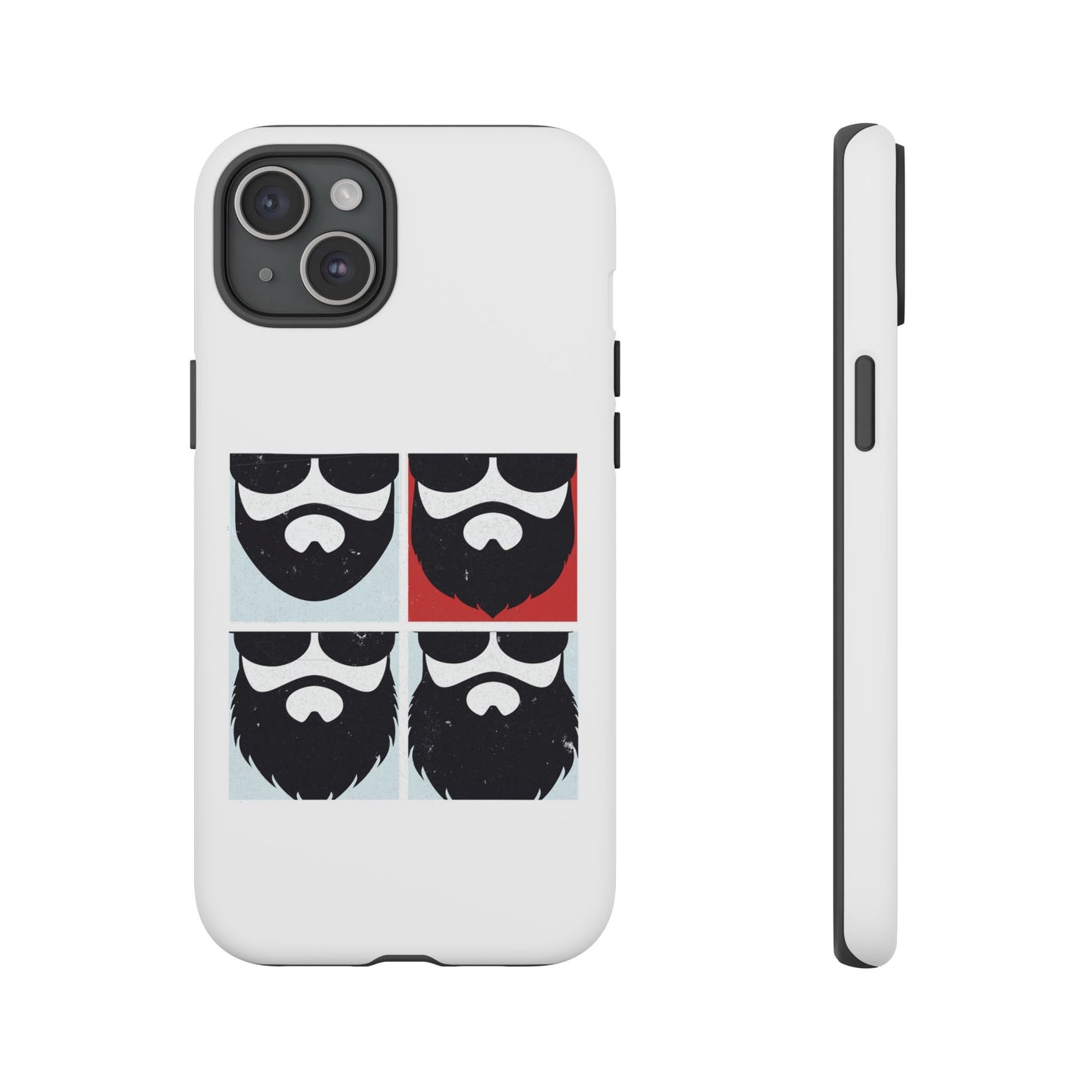Let it Beard Hard Phone Case