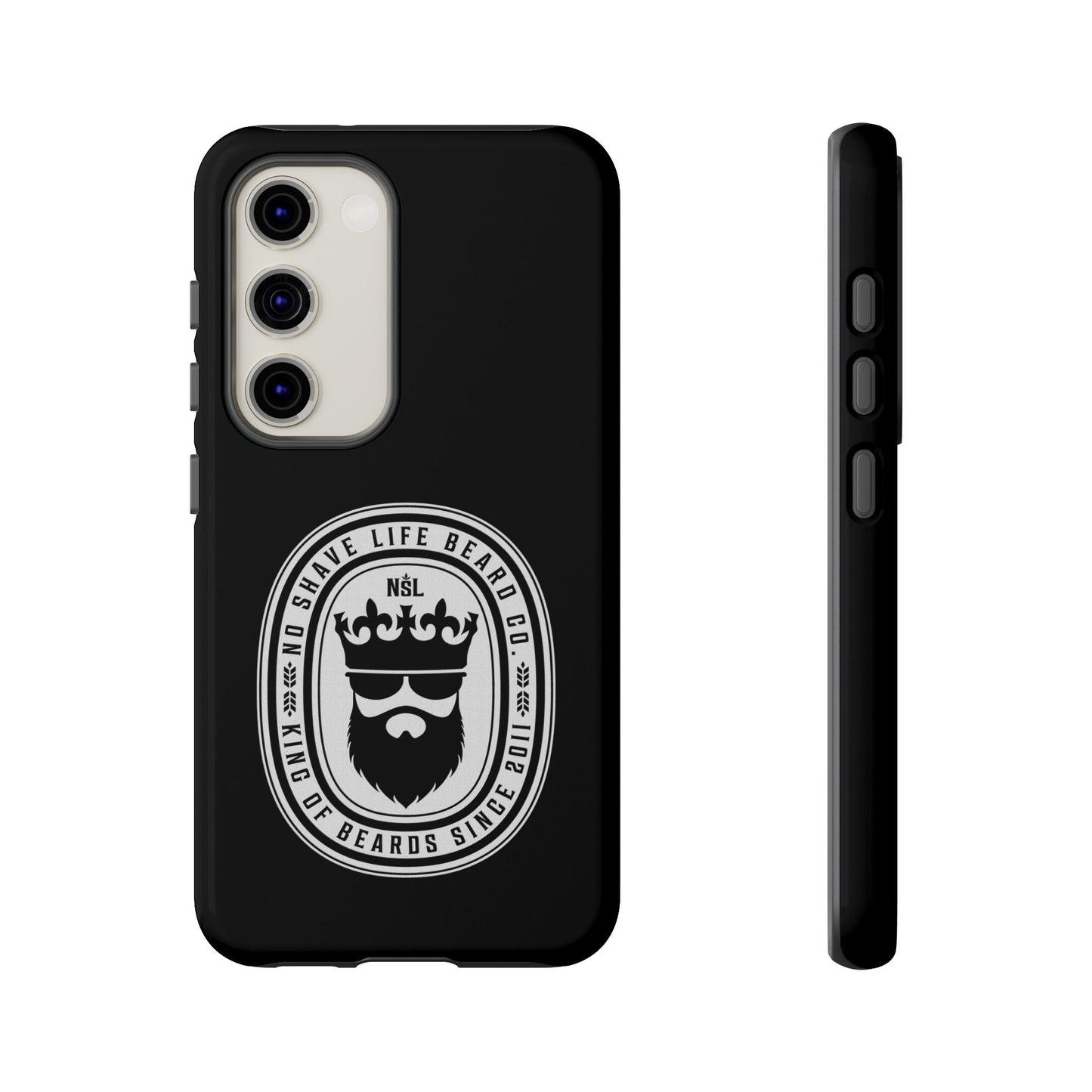 King of Beards Hard Phone Case