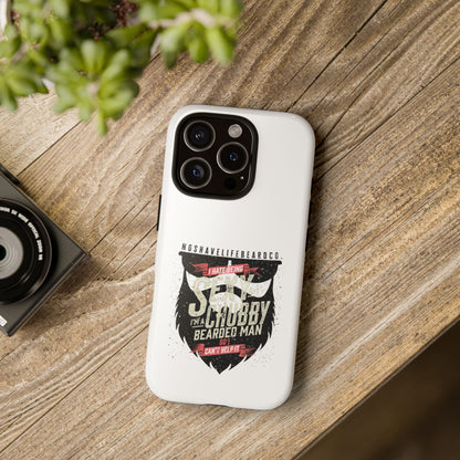 Chubby Bearded & Sexy Man Hard Phone Case