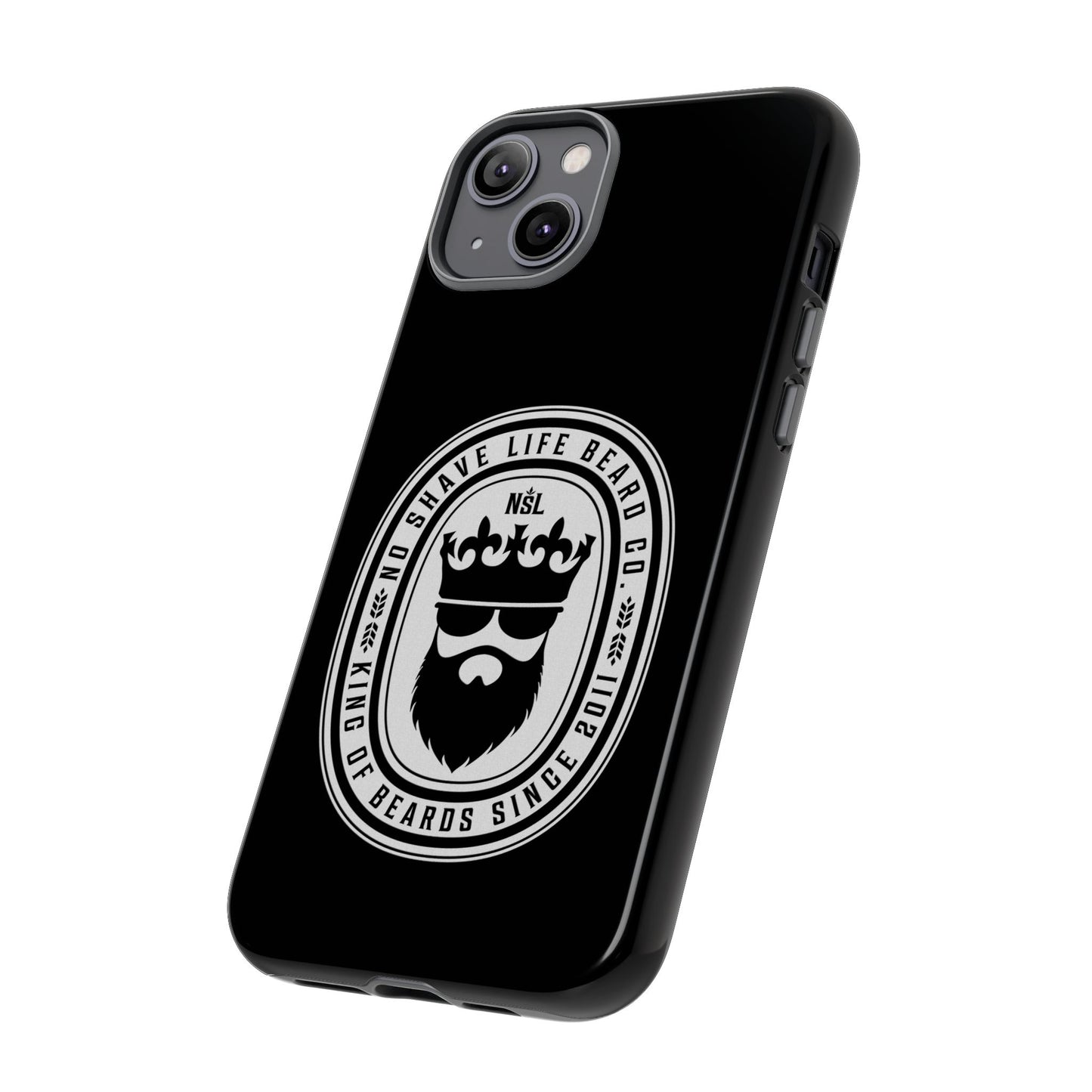 King of Beards Hard Phone Case