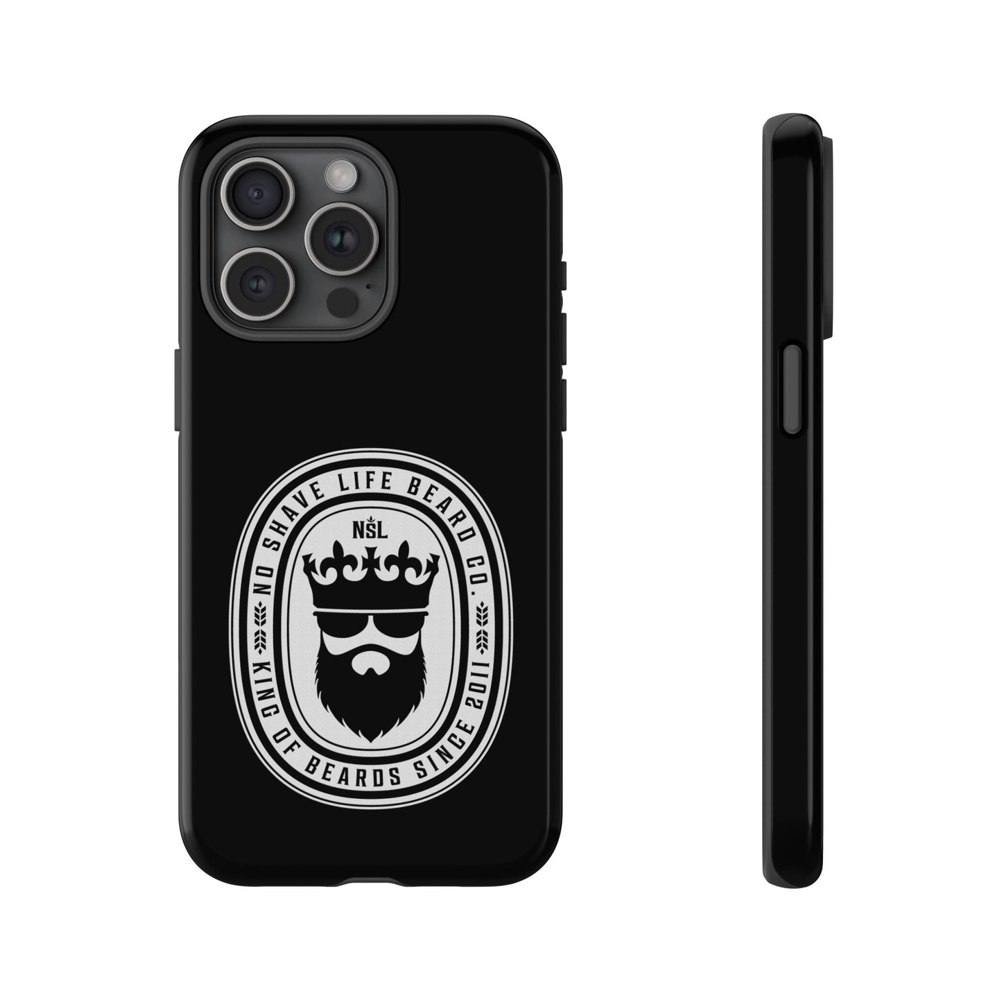 King of Beards Hard Phone Case