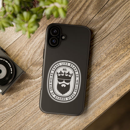 King of Beards Hard Phone Case