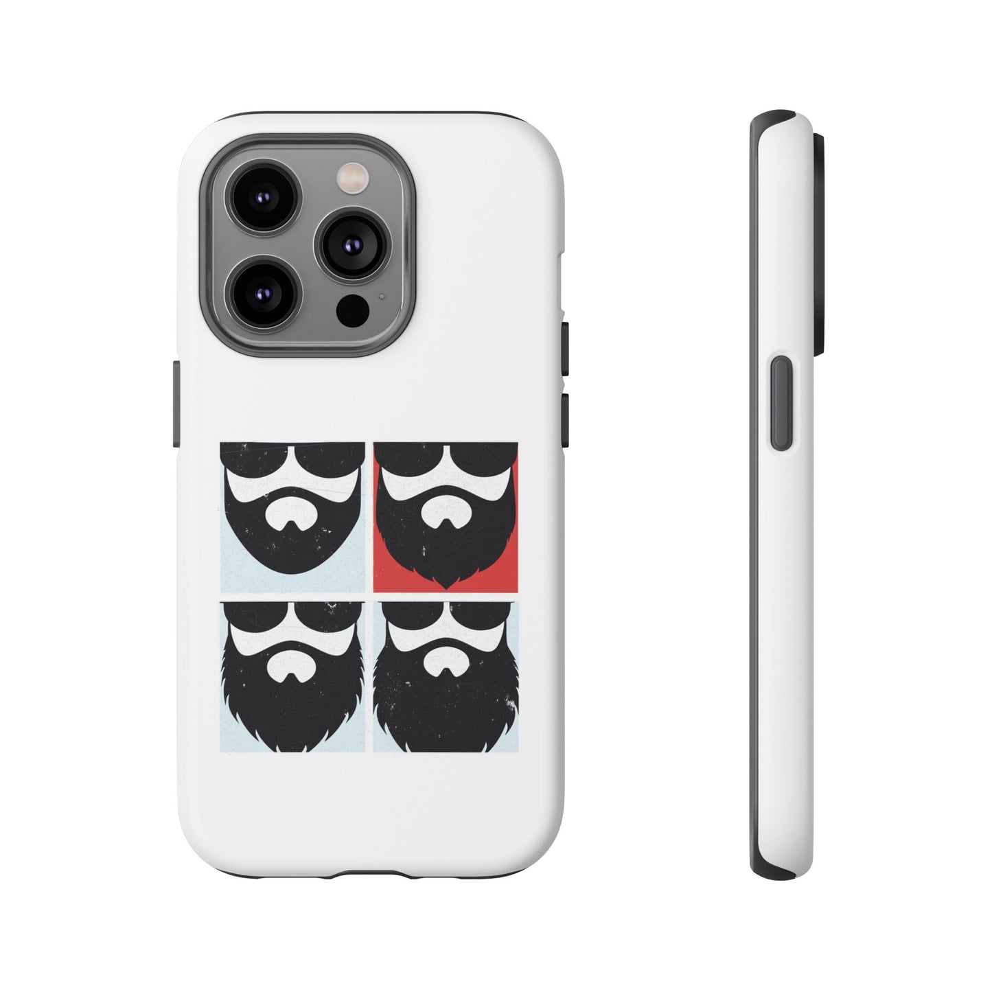 Let it Beard Hard Phone Case