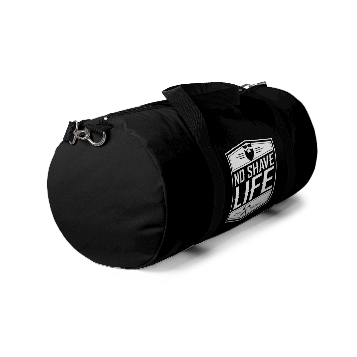 No Shave Life Black Duffel Bag