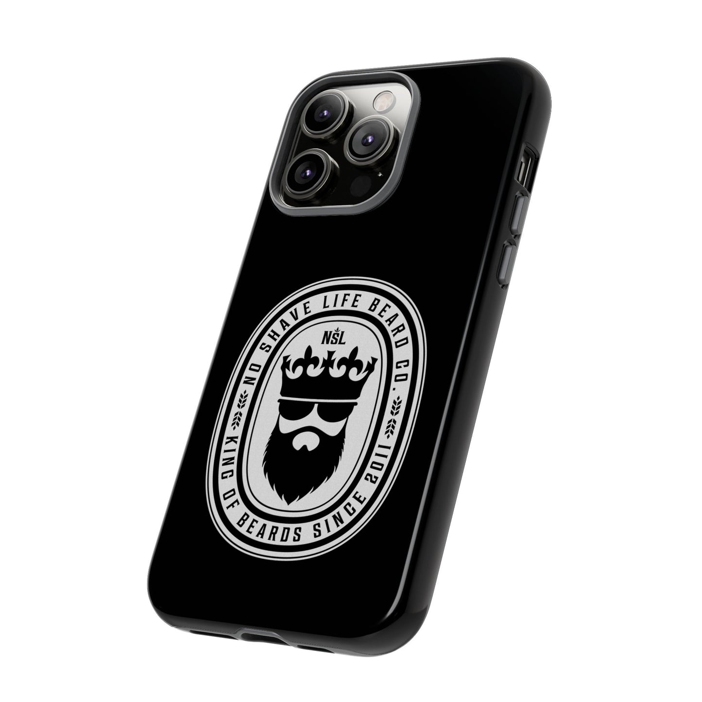 King of Beards Hard Phone Case