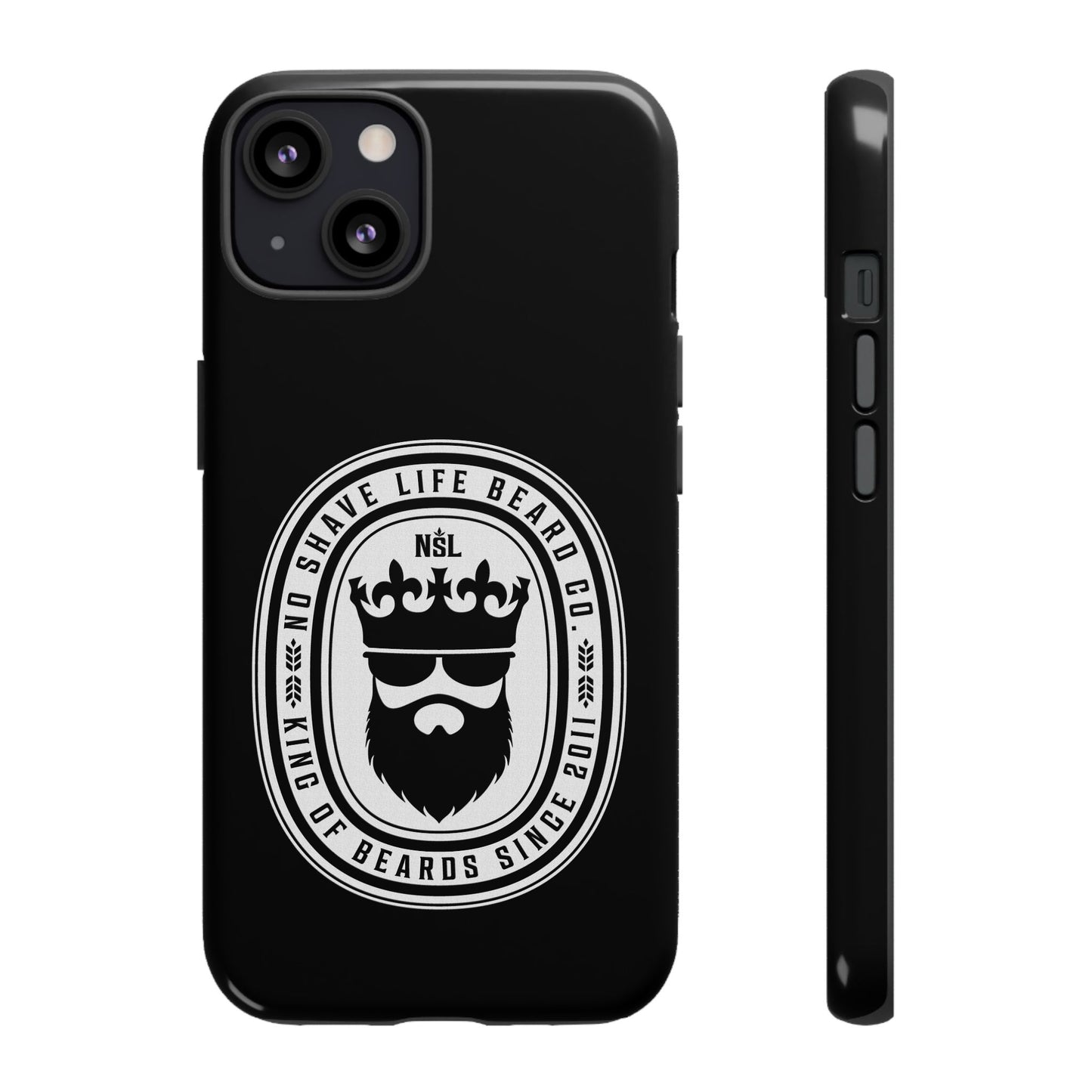 King of Beards Hard Phone Case