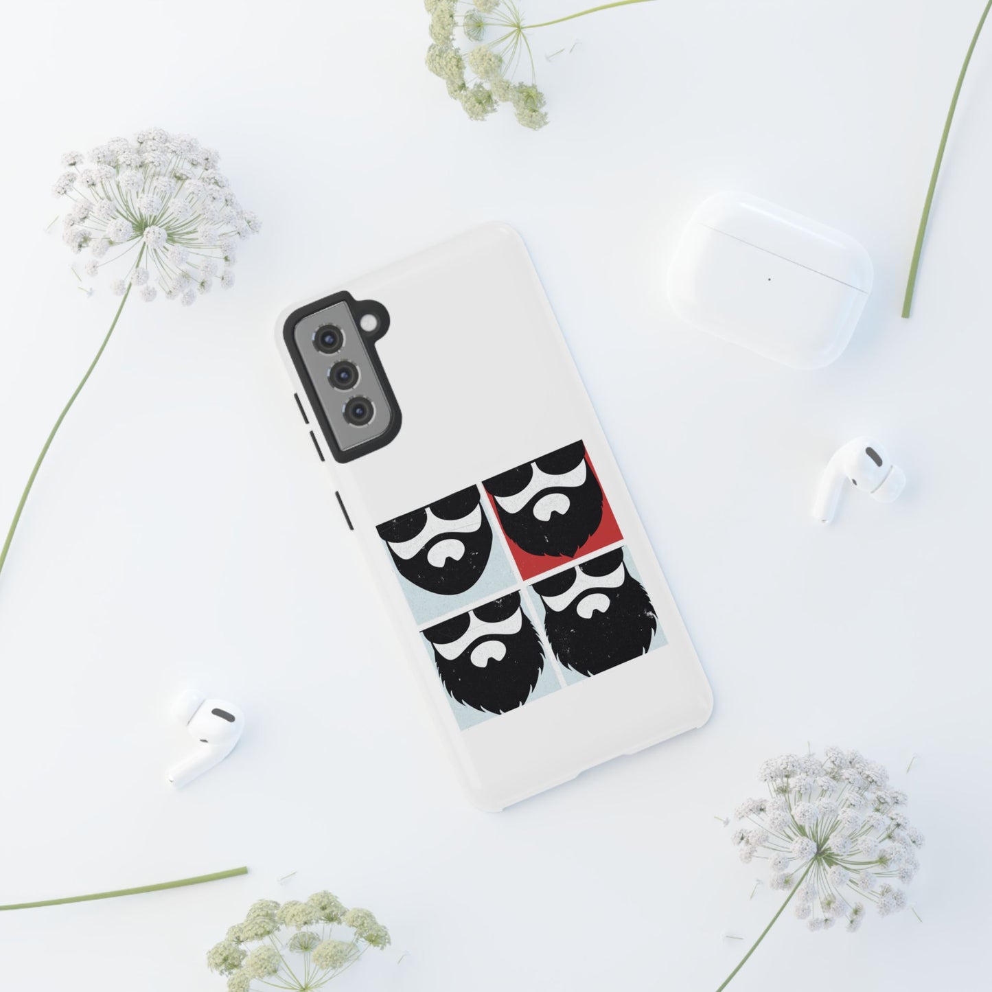 Let it Beard Hard Phone Case
