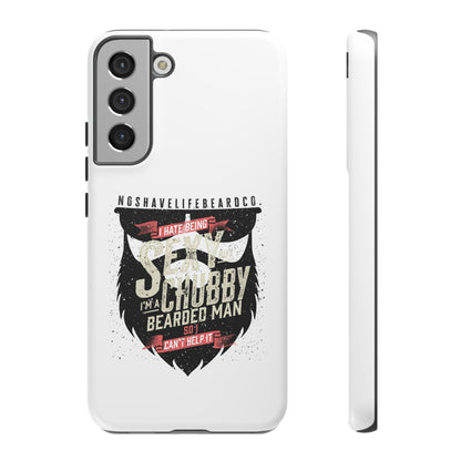 Chubby Bearded & Sexy Man Hard Phone Case