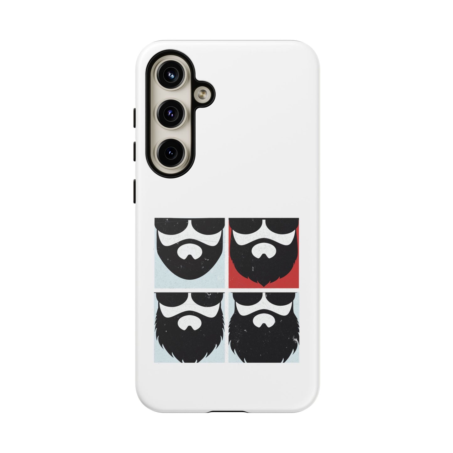 Let it Beard Hard Phone Case