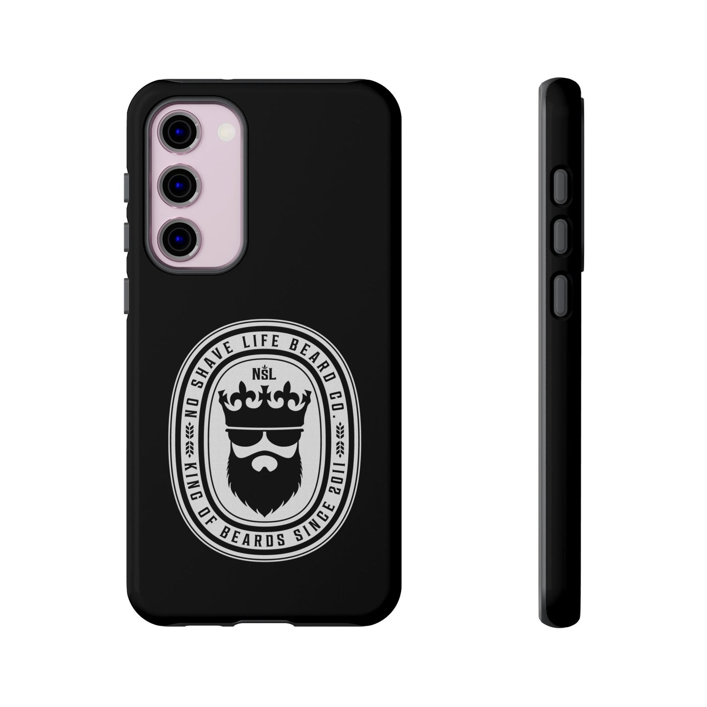 King of Beards Hard Phone Case
