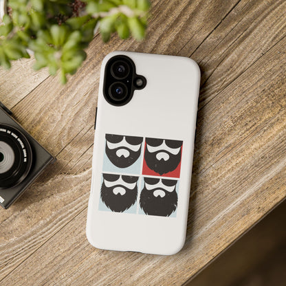 Let it Beard Hard Phone Case