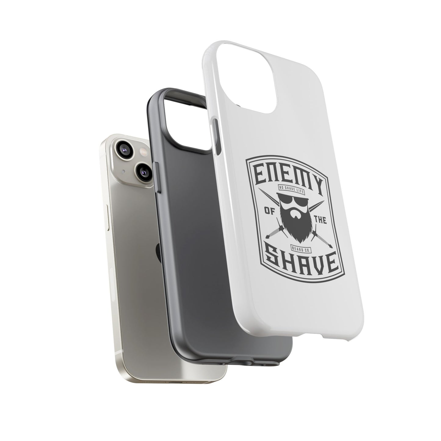 Enemy of the Shave Hard Phone Case